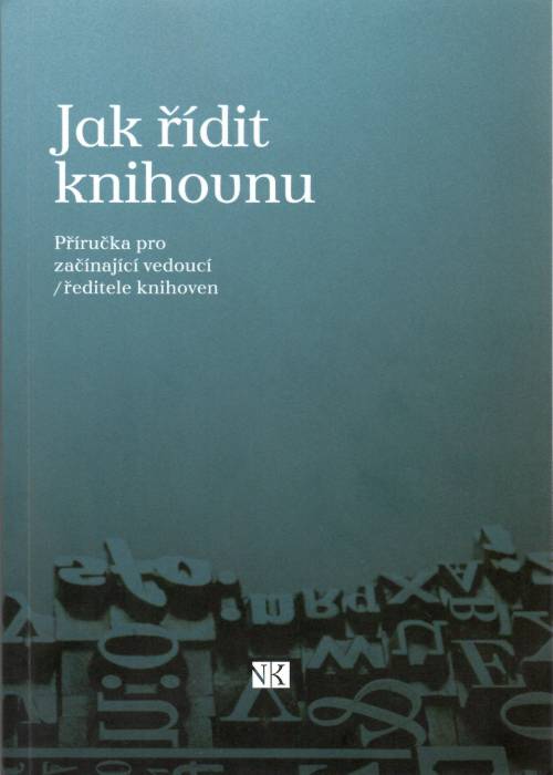 Obálka tištěného vydání příručky Jak řídit knihovnu